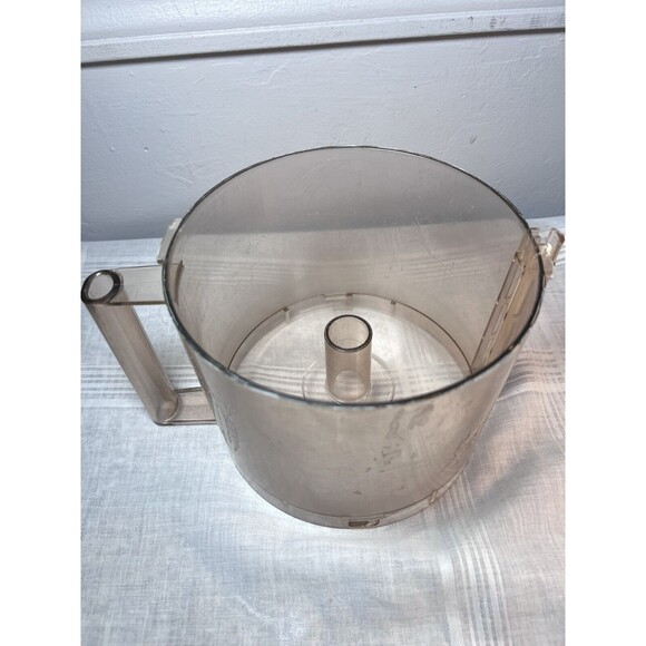 Cuisinart DLC-7 Work Bowl Only Amber Food Processor Replacement Part DLC-7 - Picture 1 of 7